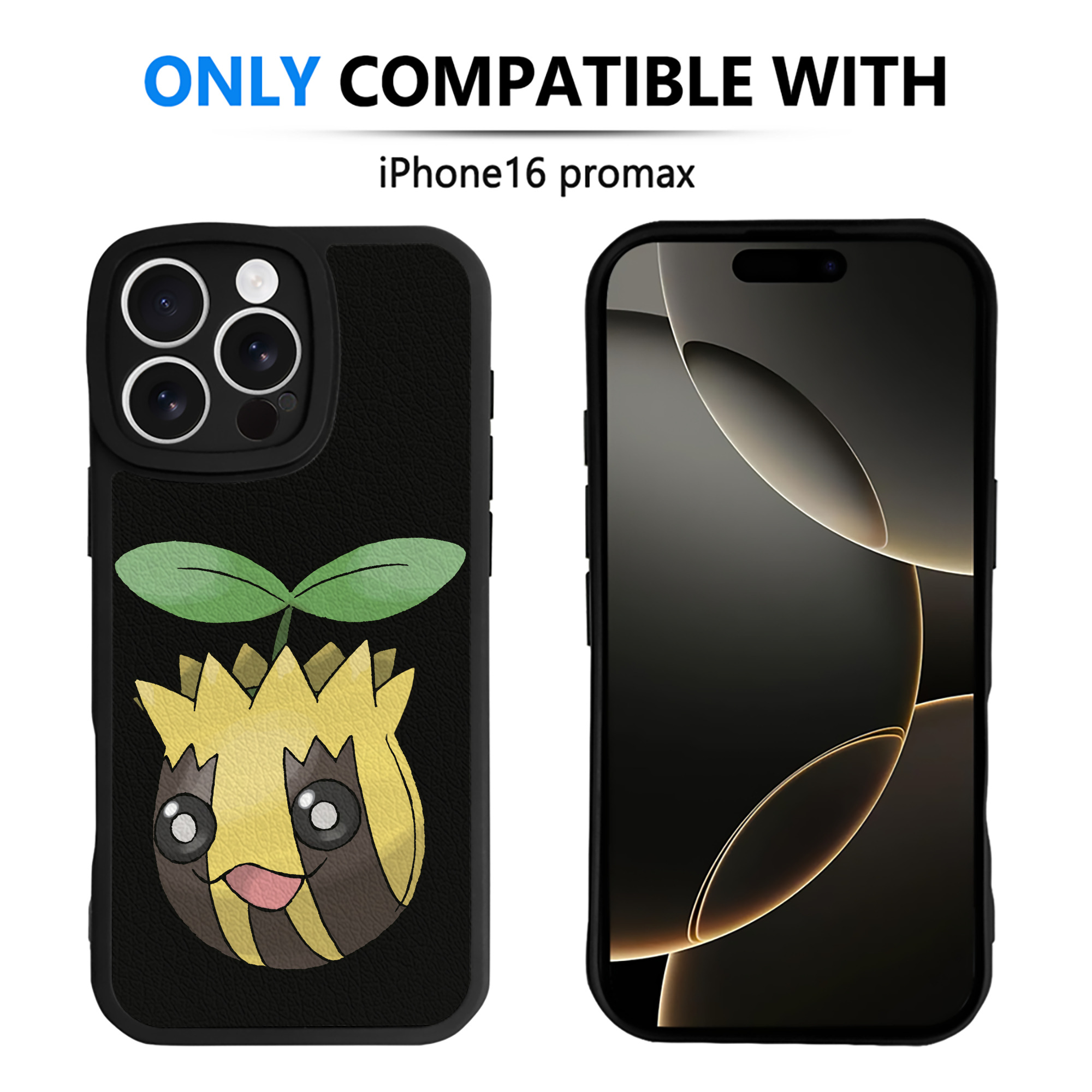 （画像用） ポケットモンスター Pokémon 【iPhone 16シリーズ対応】シリコンスマホケース（レザー調） 材質：シリコン